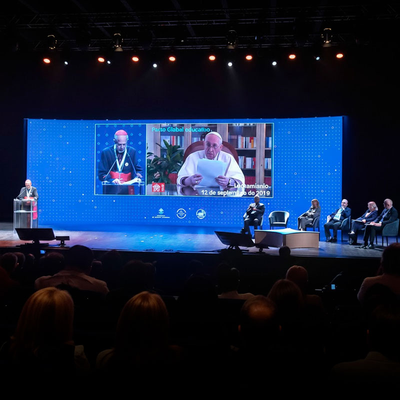 Pacto Educativo Argentino, presentado en Roma